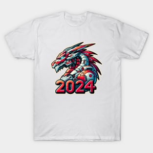 2024 Chinese dragon  new year design T-Shirt